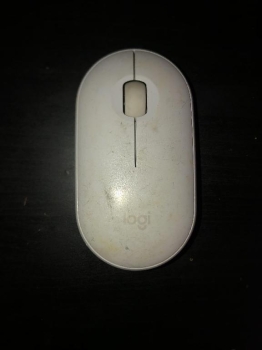 Mouse logitech pebble m350 usb y bluetooth color blanco