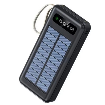 Cargador portátil con carga solar