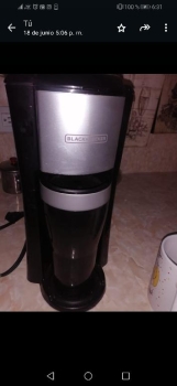 Cafetera eléctrica buen aparato usado en 600 pesos escríbeme 809605267