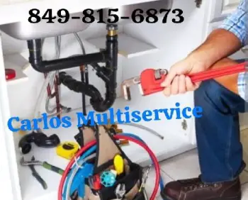 Plomero plomería. servicios profesionales. 849-815-6873.