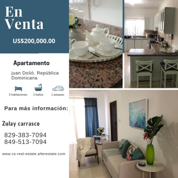 Vendo apartamento en la zona de juan dolio republica dominicana