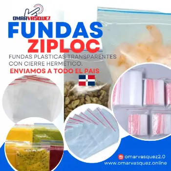 Fundas ziploc /cierre mágico