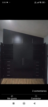 Closet en madera ???? negro ????