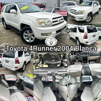 Toyota 4runner 2004 blanca