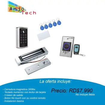 Oferta control de acceso puerta