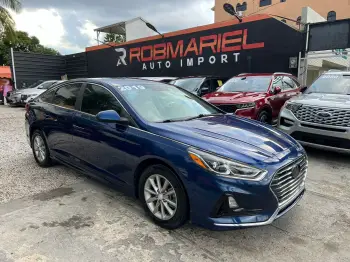 Hyundai sonata se 2019 azul recien importado