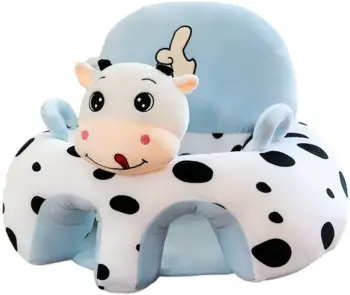 Asiento silla para bebe acolchado peluche algodon comoda sofa de apoyo