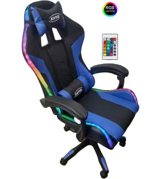 Silla gamer con luces