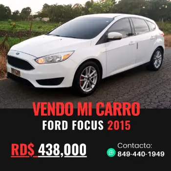 Ford focus 2015  en espaillat