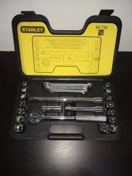 Juejo de herramientas stanley de 24 piezas