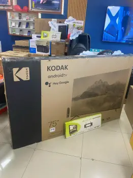 Kodak 75” google tv control por voz 4k