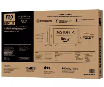 Tv insignia 32 sistema amazon fire control voz alexa 1 me