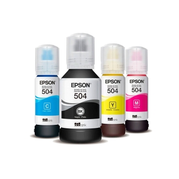 Tinta oferta x4 original epson t504 cmyk printer serie l delivery y en