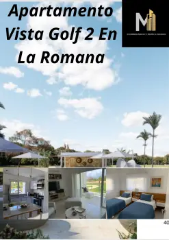 Vendo apartamento en el residencial vista golf la romana