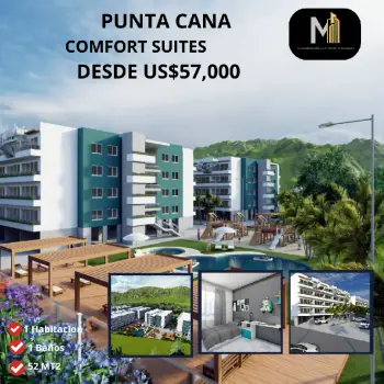 Vendo apartamento confort suite en punta cana