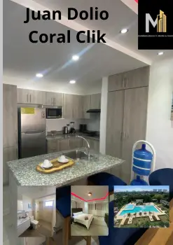 Vendo apartamento amueblado en juan dolio