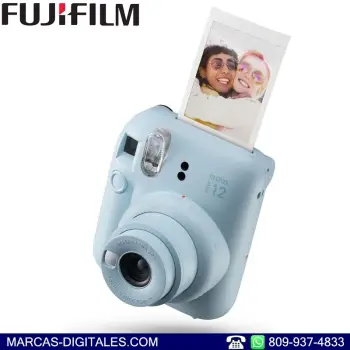 Fujifilm instax mini 12 azul camara de fotos instantaneas polaroid