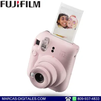 Fujifilm instax mini 12 rosada camara de fotos instantaneas polaroid