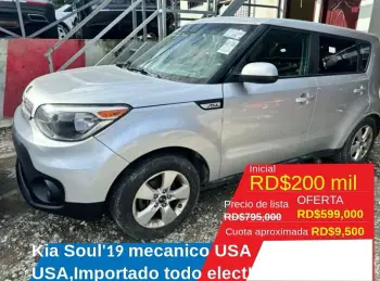 Kia sou negro 2019 americano recien importado