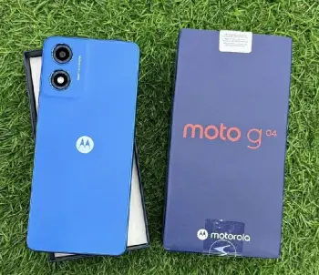 Motorola g04 sellado en caja