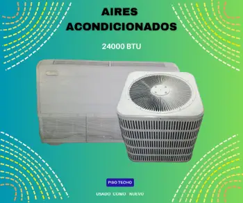 Aire acondicionado 24000btu pisotecho convencional