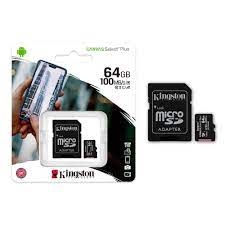 Memoria micro sd 64gb kingston