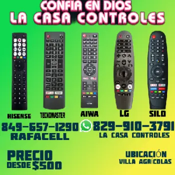 Controles para smart tv