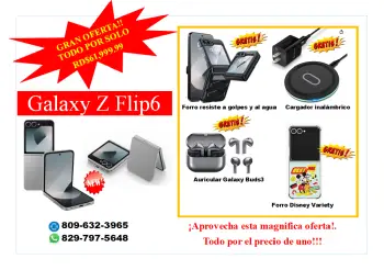 Z flip 6  accesorios