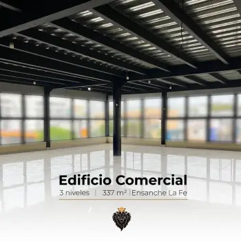 Se alquila edificio comercial nuevo a estrenar!