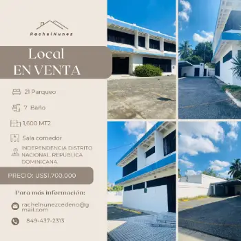 Local en venta av. independencia distrito nacional republica dominican