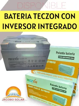 Bateria teczon con inversor integrado en santo domingo norte