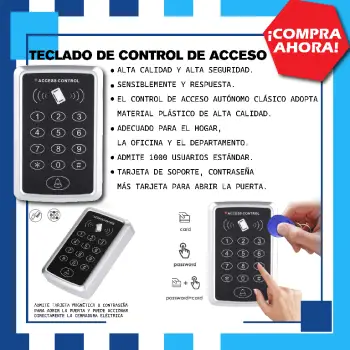 Teclado de control de acceso