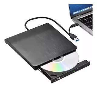 Dvd rom externo usb 3.0 slim