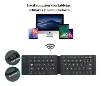 Teclado plegable bluetooth inalámbrico  en santo domingo dn