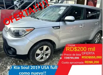 Kia soul gris 2019 americano recien importado