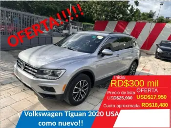 Volkswagen tiguan 2020 americano recien importado