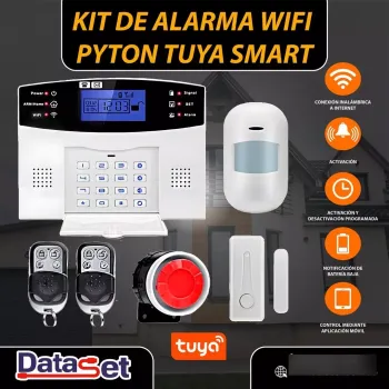 Kit de alarma wifi pyton tuya smart