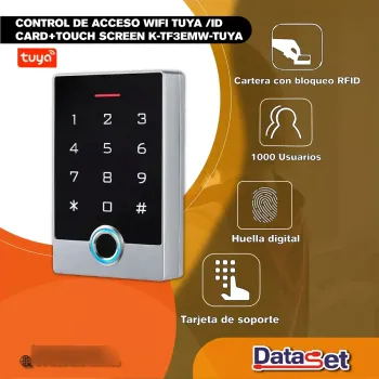 Control de acceso wifi tf3emw tuya