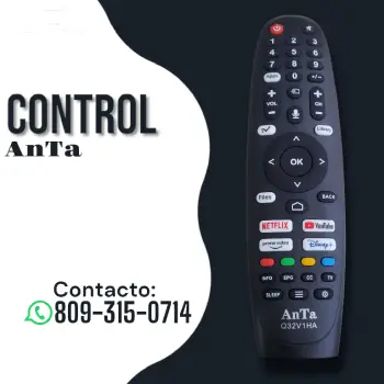 Control anta para smart tv original