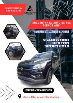 Ssangyong rexton sport 2019