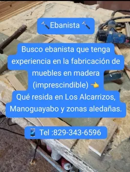 Busco ebanista