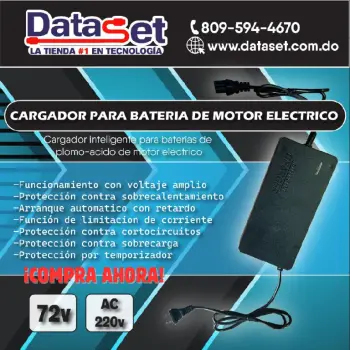 Cargador de batería para motor eléctrico