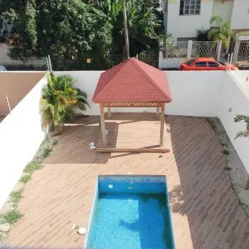 Casa  con piscina en proyecto cerrado autopista de san isidro