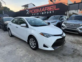 Toyota corolla le 2019 blanco recien importado