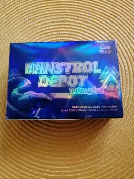 Winstrol british de frasco de 20cc