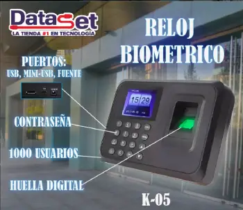 Reloj biometrico k-05