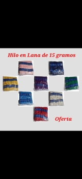 Hilo en lana oferta