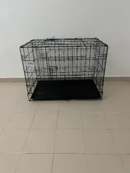 Jaula para perros mediana nueva