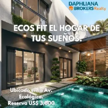 Ecos fit villascasas en venta en santo domingo estela ecológica