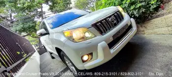 Yipeta toyota land cruiser prado vx 2010 4x4 blanca